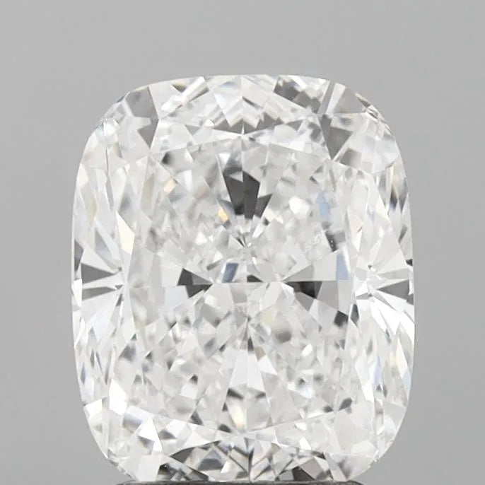 2.85ct Cushion modified Lab Grown Diamond (Colour D, Clarity VVS2, IGI Certified)