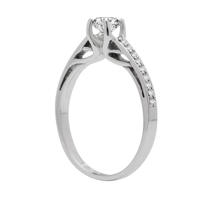 Anillo de compromiso 0.34ct H/SI1 - Eternity Diamonds anillos relojes aretes