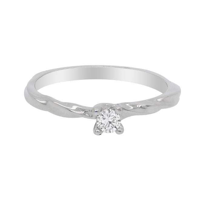 Anillo de compromiso "Isabel" 0.11CT - Eternity Diamonds anillos relojes aretes